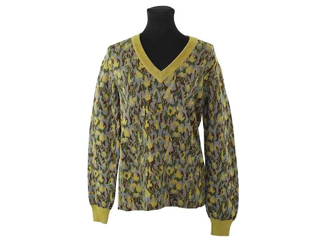 Alaïa Pull en laine vert