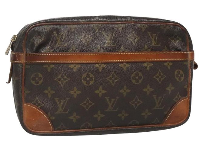 LOUIS VUITTON Clutch Compiegne 28 M51845 LV Auth bs28819 Monogramm