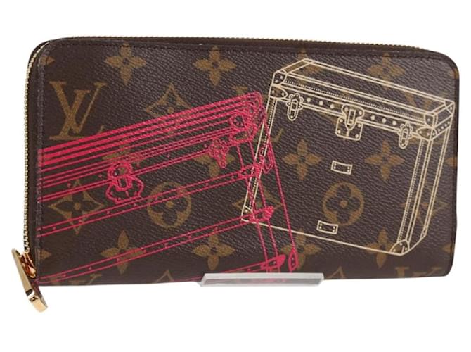 LOUIS VUITTON Monogram 2014 Christmas Only Zippy Wallet M58507 LV Auth 136757V  ref.2471716