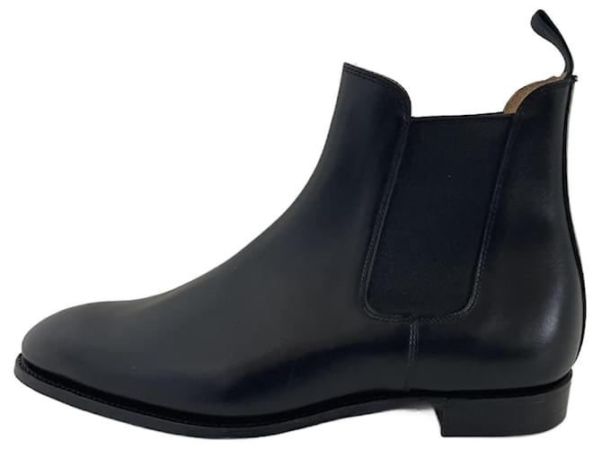 Autre Marque Ankle Boots Black Lambskin  ref.2471921
