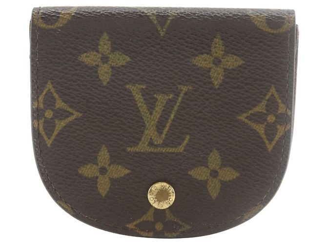 Monedero Porto Moneguse Louis Vuitton Castaño