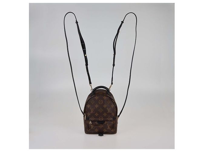 Mochila Mini Palm Springs em Canvas Monogram Louis Vuitton