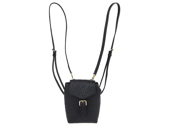 Sac à dos Tiny Monogram Empreinte Géant Noir Louis Vuitton