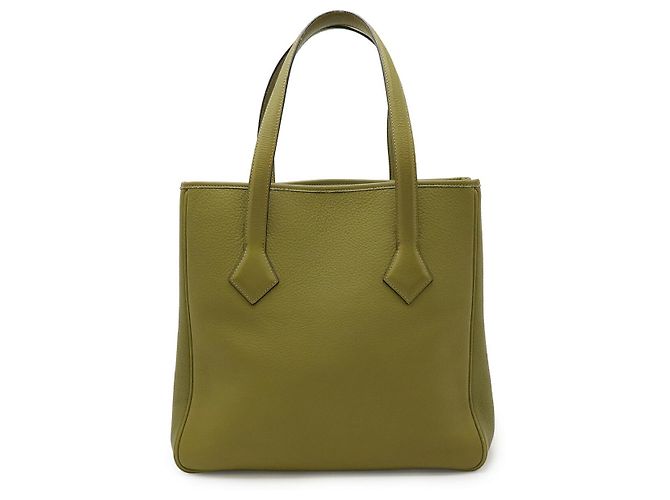 Sac cabas Victoria 32 d'Hermès Vert