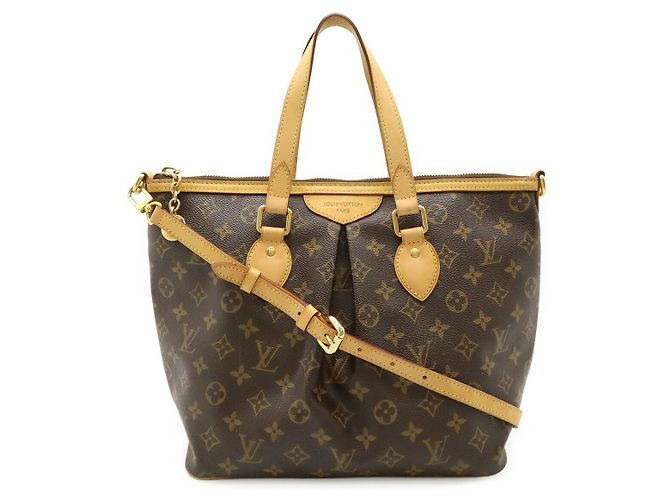 Sac à main Palermo PM Monogram Louis Vuitton Marron