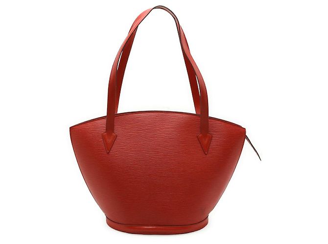 Borsa a spalla Saint Jacques Epi Louis Vuitton Rosso