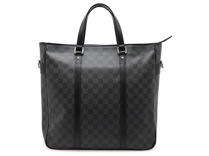 Louis Vuitton Damier Graphite Tadao Tote Bag Black Cloth  ref.2474047