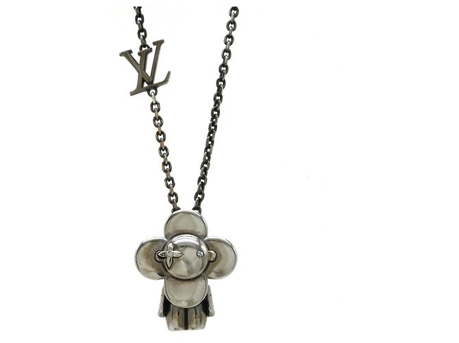 Collar Péndulo Metal Vivienne Louis Vuitton M00831 Gris
