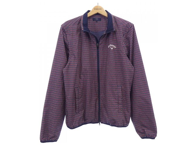 Autre Marque Giacca Callaway Rosso Blu Blu navy