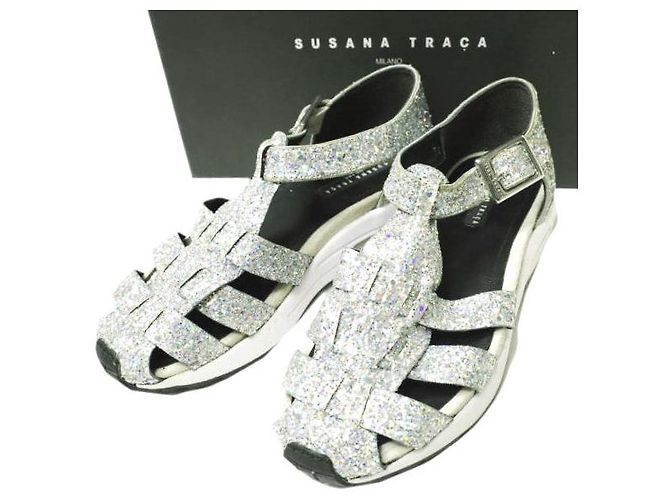 Autre Marque Sandali Sneaker SUSANA TRACA 6459GL Argento