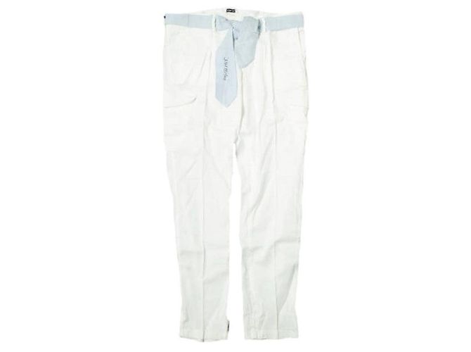 Autre Marque Pantalones de lino ZELDA de J.W.Brine Blanco