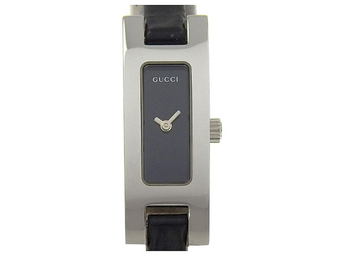 Gucci 3900L Edelstahl-Uhr Silber