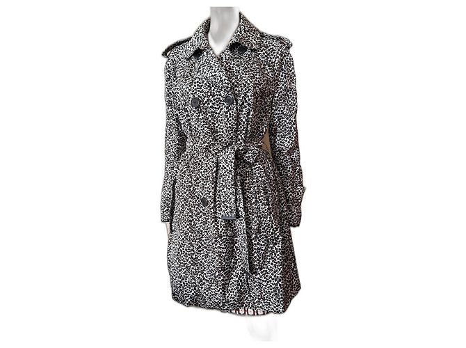 Louis Vuitton Leopard Print Polyamide Coat