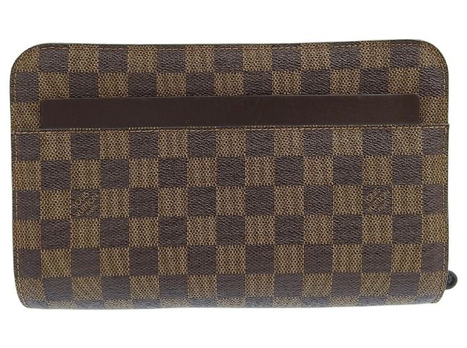 Borsa Clutch Damier Saint Second di Louis Vuitton Damier ebene