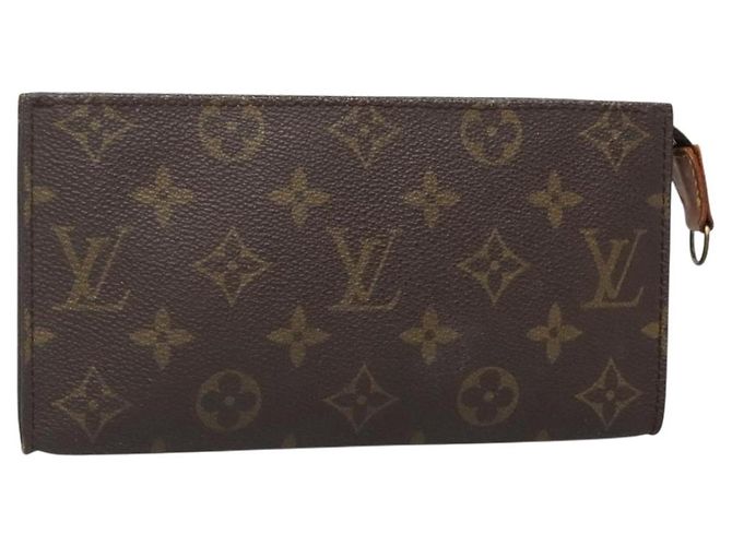 LOUIS VUITTON Monogram Bucket GM Accessory Pouch LV Auth 140050