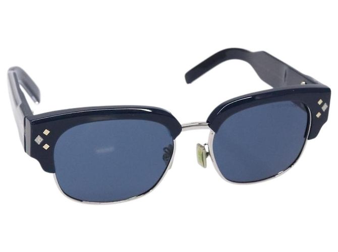 Occhiali da sole Christian Dior Plastica Blu Auth hk2963