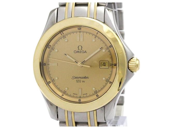 OMEGA Seamaster 120M Chronometer 18K Gold Steel Mens Watch  ref.2478070
