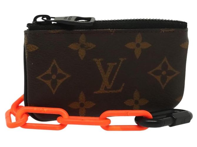 LOUIS VUITTON Monogram Solar Powered Ray Pochette Cles M44487 LV Auth 138926 Monogramm