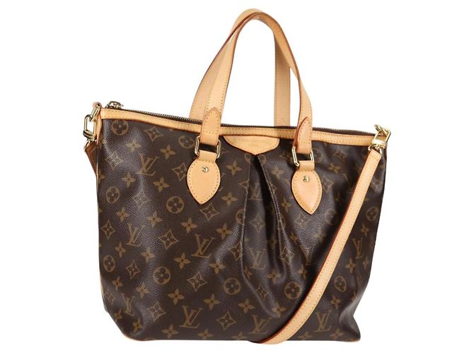 LOUIS VUITTON Borsa Tote Monogram Palermo PM M40145 LV Auth 138103A Monogramma