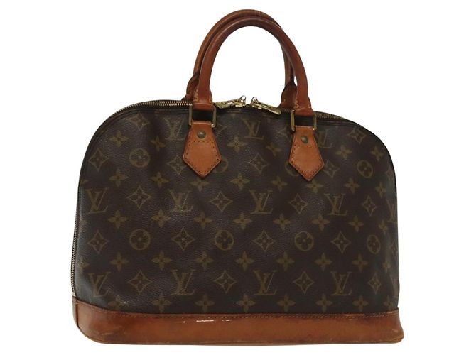 LOUIS VUITTON Monogram Alma Handtasche M51130 LV Auth 139859 Monogramm