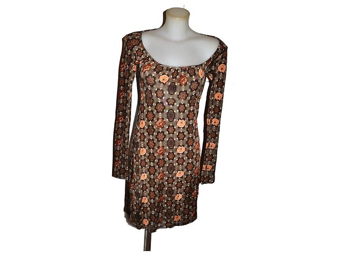 Vestido Maliparmi estampado de viscosa
