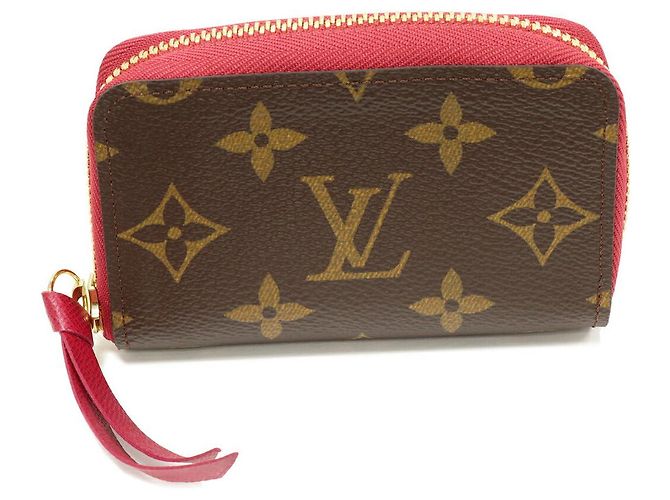 Louis Vuitton Multicartes Monogram card coin case Pink Fuschia