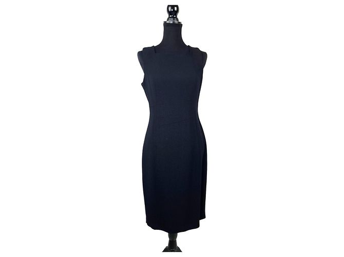 Schwarzes Cut-out-Kleid von Gianni Versace