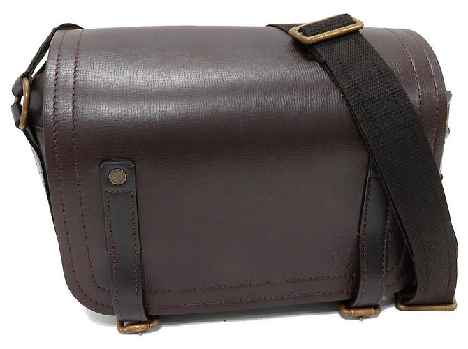 Bolsa de Ombro Utah Reporter Louis Vuitton Marrom