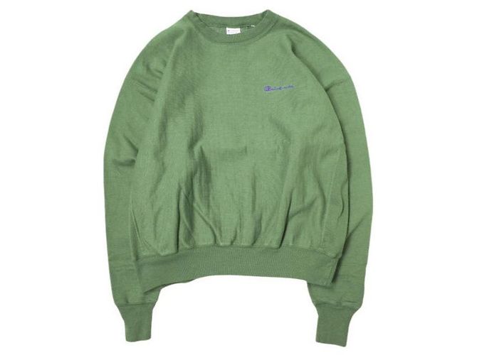Autre Marque Sweatshirt aus Baumwollmischung mit Saint Michael CRW N SWT-Logo Grün