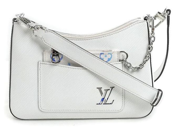 Louis Vuitton Marelle Epi 2way shoulder bag White