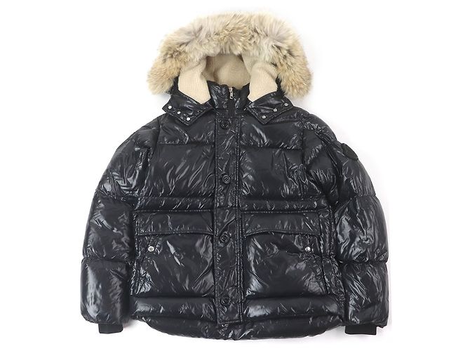 Moncler ARMORICANO Polyamide Polyester Down Jacket Black