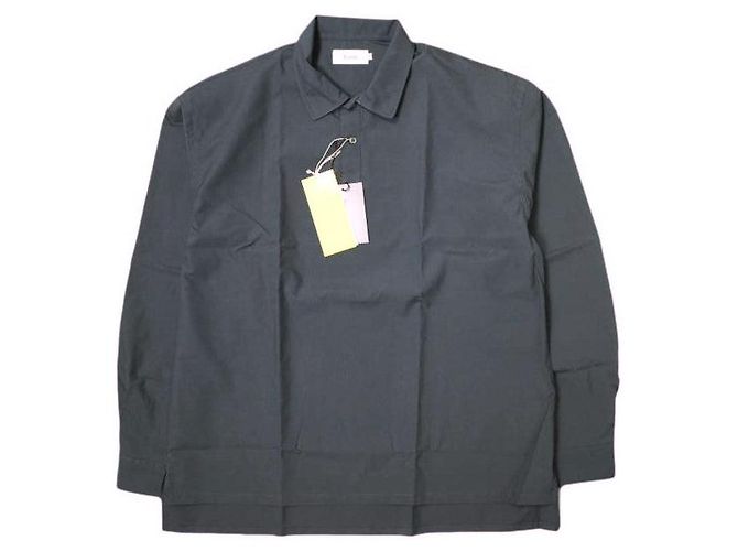 Autre Marque Camisa de algodão em forma de polo Riprap Azul