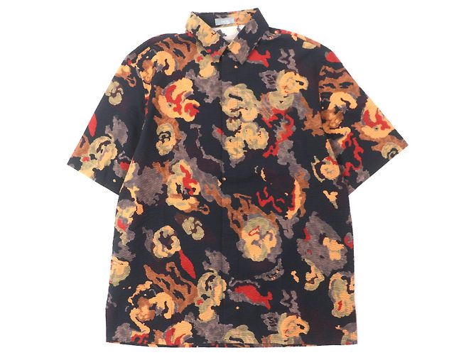 Camisa de algodão Seersucker DUNCAN GRANT E CHARLESTON da Dior Multicor