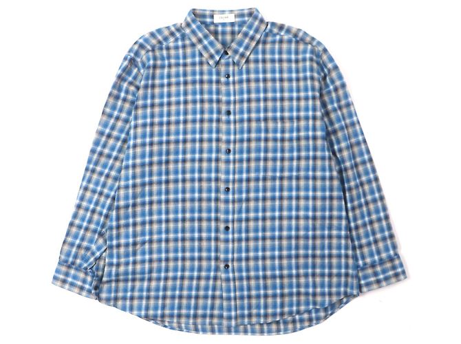 Céline Camicia ampia in cotone Celine Blu