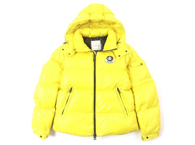 Moncler ASPIN Nylon Down Jacket Yellow