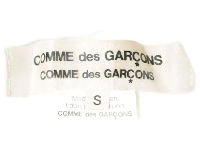 COMME des GARCONS COMME des GARCONS Chaqueta Poncho con Capucha de Encaje Beige