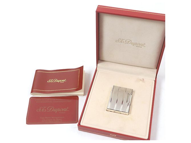 Autre Marque Dupont Line 1 Lighter Silvery