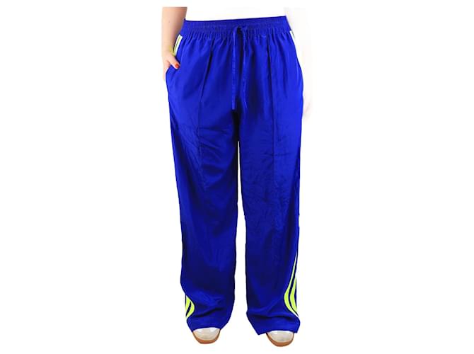 Autre Marque Blue sporty trousers - size L Polyester  ref.2481086