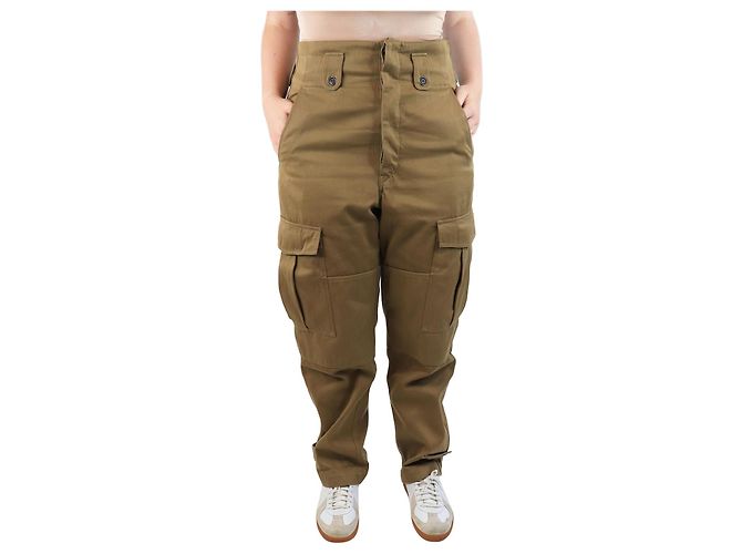Isabel Marant Etoile Pantalones cargo caqui - talla UK 12