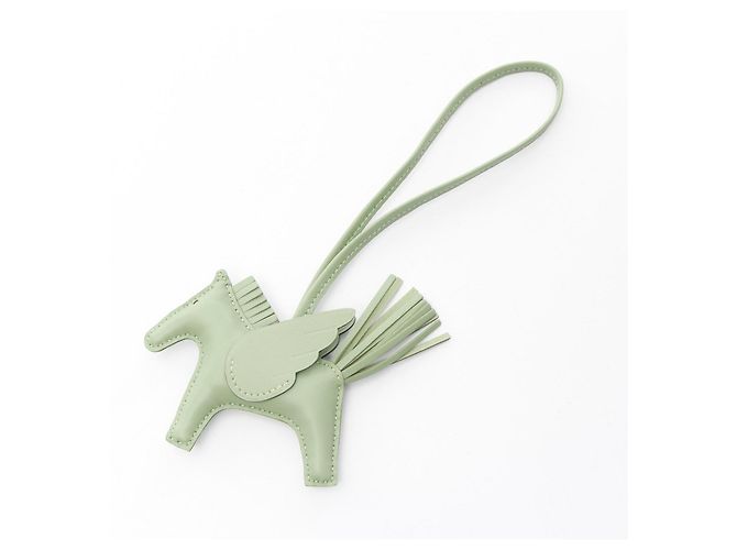 Hermès Hermes Rodeo Pegasus Annonay Milo Charm Green
