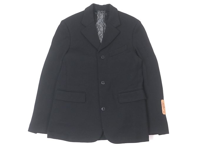 Giacca in lana e cotone a manica singola Louis Vuitton×NBA Nero