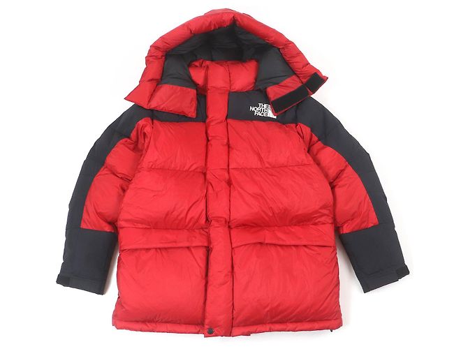 THE NORTH FACE Him Down Parka Nylon Polyester GORE-TEX Down Jacket Red