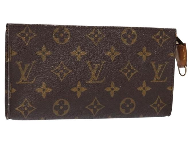 LOUIS VUITTON Monogram Bucket GM Accessory Pouch LV Auth hk2877