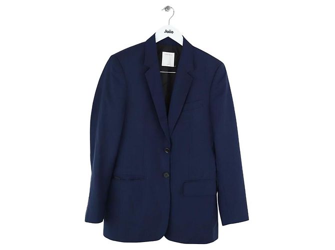 Sandro Chaqueta de lana azul