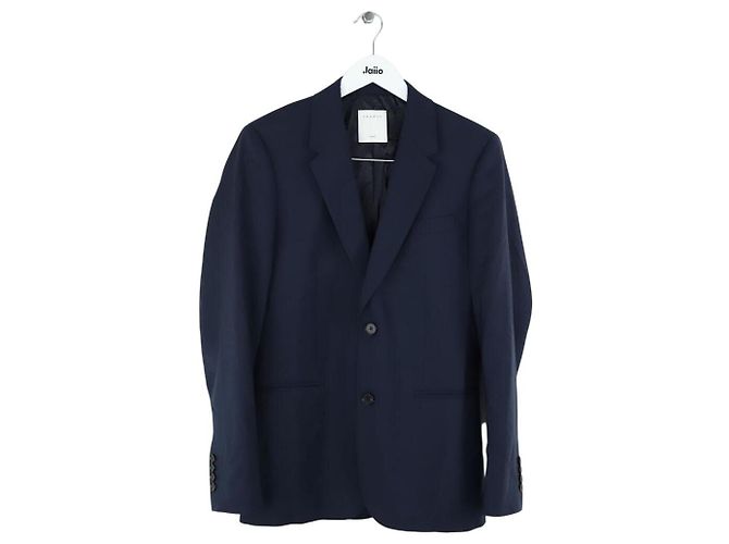 Sandro Chaqueta de lana azul