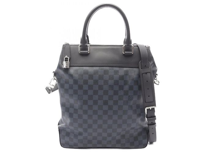 Sac à main Greenwich de Louis Vuitton Noir Bleu