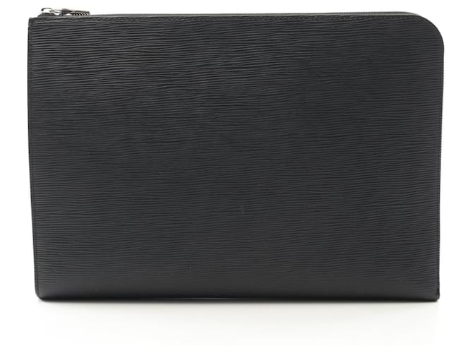 Louis Vuitton Epi Leather Pochette Jour GM NM Black  ref.2482807