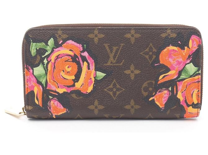 Louis Vuitton Zippy Wallet Monogram Long Wallet Brown