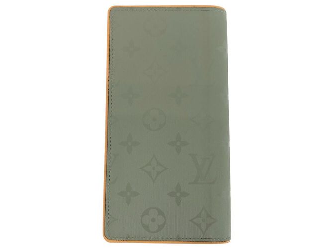 Cartera Larga Monograma Brazza de Louis Vuitton Gris