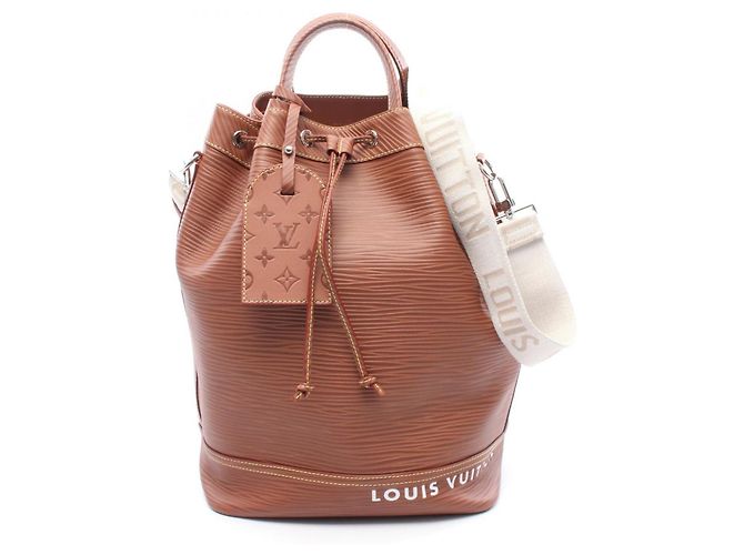 Noe Sac à main Maxi Noé Sling Louis Vuitton Marron Cognac